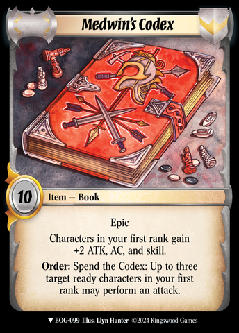 Medwin's Codex [Box of Greed]