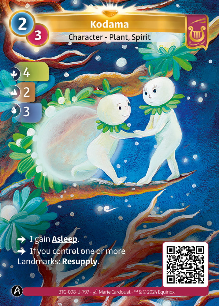 Kodama (BTG-098-U-797) (DIGITAL) (KS ALT ART) (UNIQUE) (FOIL)