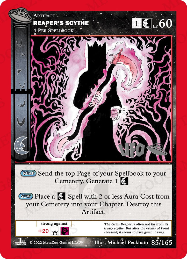 Reaper's Scythe [Cryptid Nation: UFO First Edition Spoiler Pack]