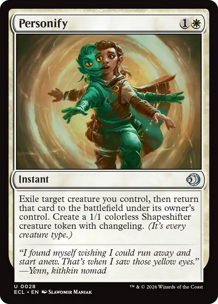 Personify [Lorwyn Eclipsed]