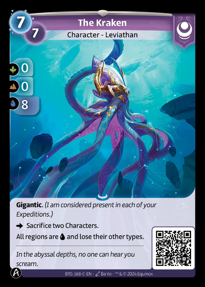 The Kraken (BTG-168-C) (DIGITAL) (KS ALT ART)