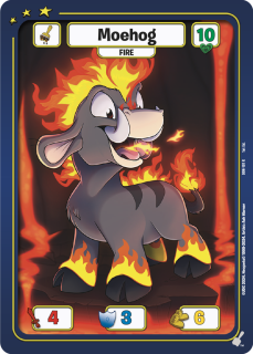 Moehog (Fire) [Defenders of Neopia]