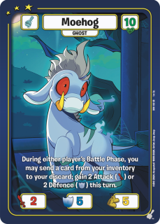 Moehog (Ghost) [Defenders of Neopia]