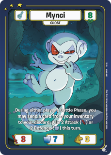 Mynci (Ghost) [Defenders of Neopia]