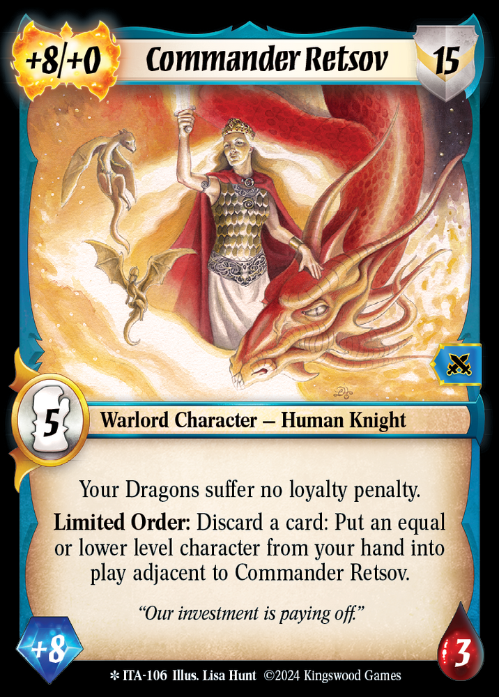Commander Retsov [Into the Accordlands]