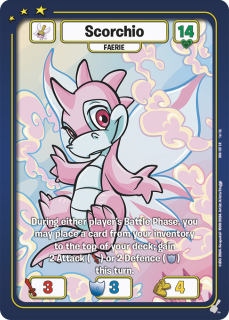 Scorchio (Faerie) [Defenders of Neopia]