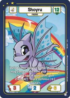 Shoyru (Faerie) [Defenders of Neopia]