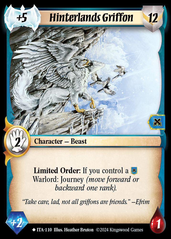 Hinterlands Griffon [Into the Accordlands]