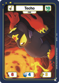 Techo (Fire) [Defenders of Neopia]