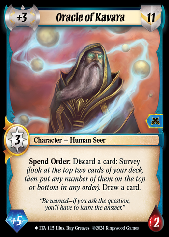 Oracle of Kavara [Into the Accordlands]