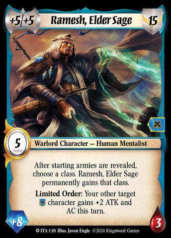 Ramesh, Elder Sage [Into the Accordlands]