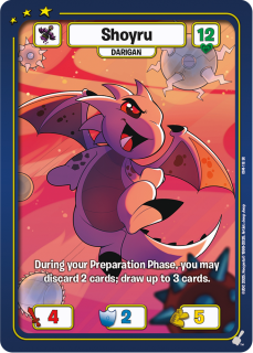Shoyru (Darigan) [Champions of Meridell]