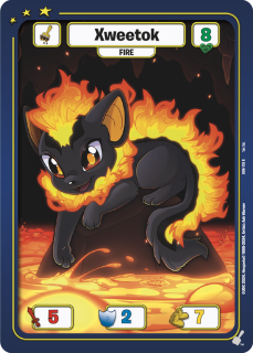 Xweetok (Fire) [Defenders of Neopia]