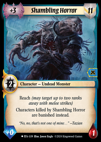 Shambling Horror [Into the Accordlands]