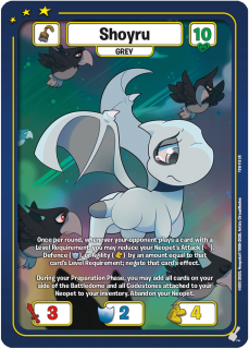 Shoyru (Grey) [The Void Within]