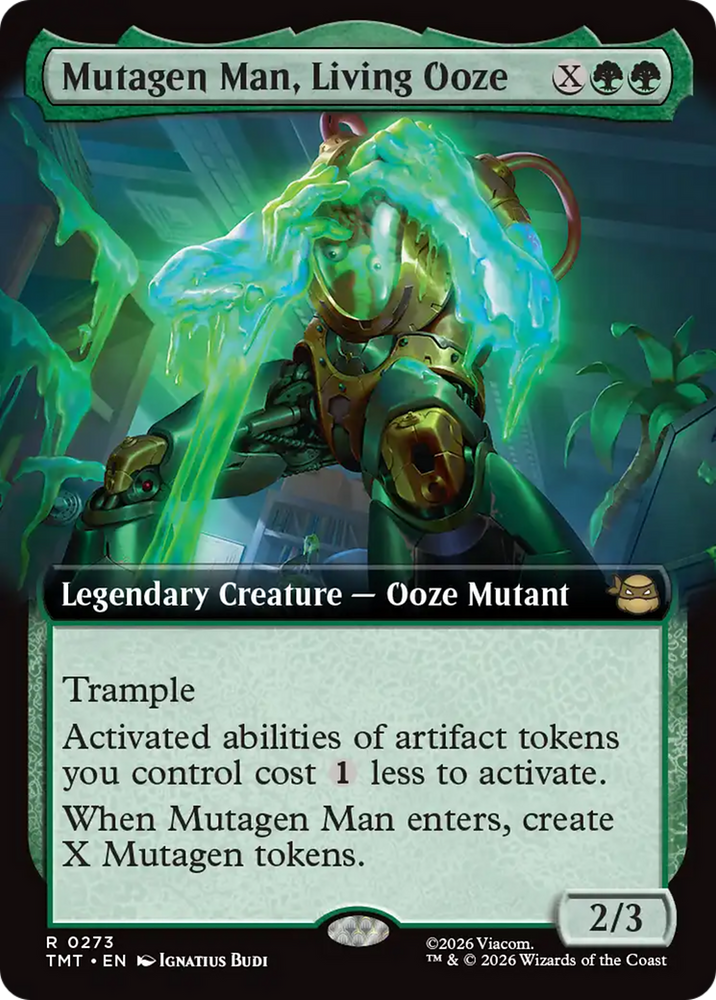 Mutagen Man, Living Ooze (Extended Art) [Teenage Mutant Ninja Turtles]