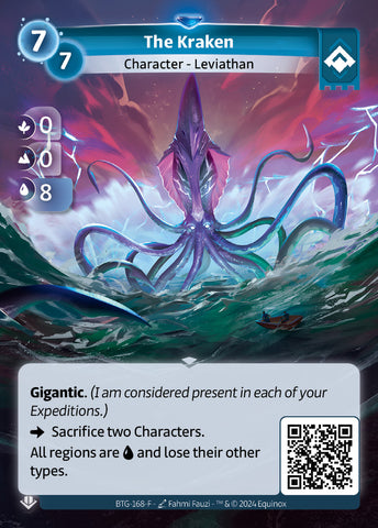 The Kraken (BTG-168-F) (PHYSICAL)