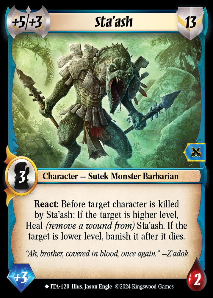 Sta'ash [Into the Accordlands]