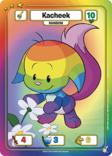 Kacheek (Rainbow) [Defenders of Neopia]