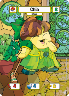 Chia (Royal) (Alternate Art) [Champions of Meridell]