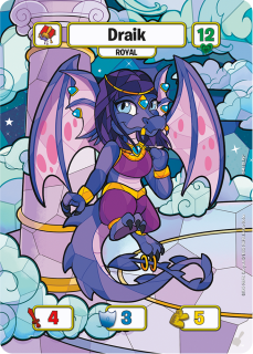 Draik (Royal) (Alternate Art) [Champions of Meridell]