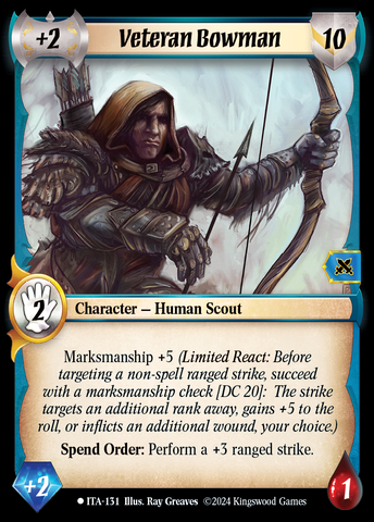 Veteran Bowman [Into the Accordlands]