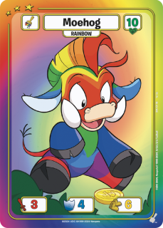 Moehog (Rainbow) [Defenders of Neopia]