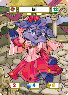 Ixi (Royal) (Alternate Art) [Champions of Meridell]
