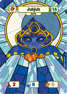 Jubjub (Royal) (Alternate Art) [Champions of Meridell]