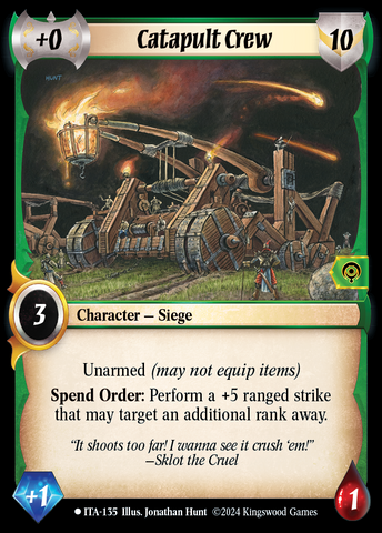 Catapult Crew [Into the Accordlands]