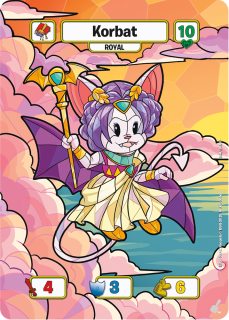 Korbat (Royal) (Alternate Art) [Champions of Meridell]