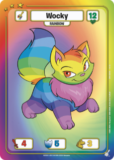 Wocky (Rainbow) [Defenders of Neopia]