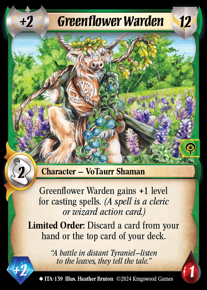 Greenflower Warden [Into the Accordlands]