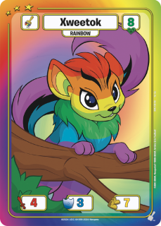 Xweetok (Rainbow) [Defenders of Neopia]