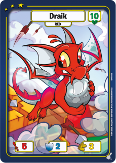 Draik (Red)[Champions of Meridell]