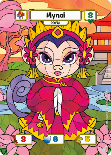 Mynci (Royal) (Alternate Art) [Champions of Meridell]