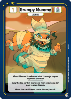 Grumpy Mummy[War for the Obelisk]