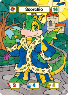 Scorchio (Royal) [Champions of Meridell]