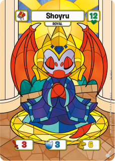 Shoyru (Royal) (Alternate Art) [Champions of Meridell]
