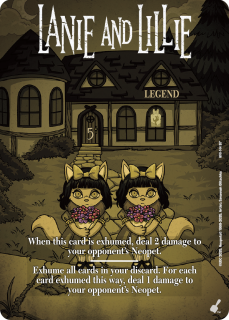 Lanie and Lillie (Alternate Art) [War for the Obelisk]