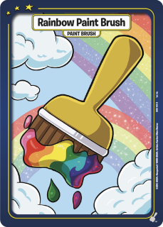 Rainbow Paint Brush [Defenders of Neopia]