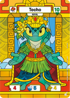 Techo (Royal) (Alternate Art) [Champions of Meridell]