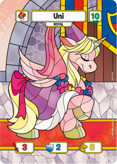 Uni (Royal) (Alternate Art) [Champions of Meridell]