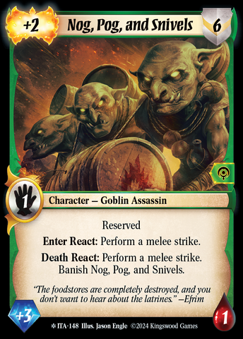 Nog, Pog, and Snivels [Into the Accordlands]
