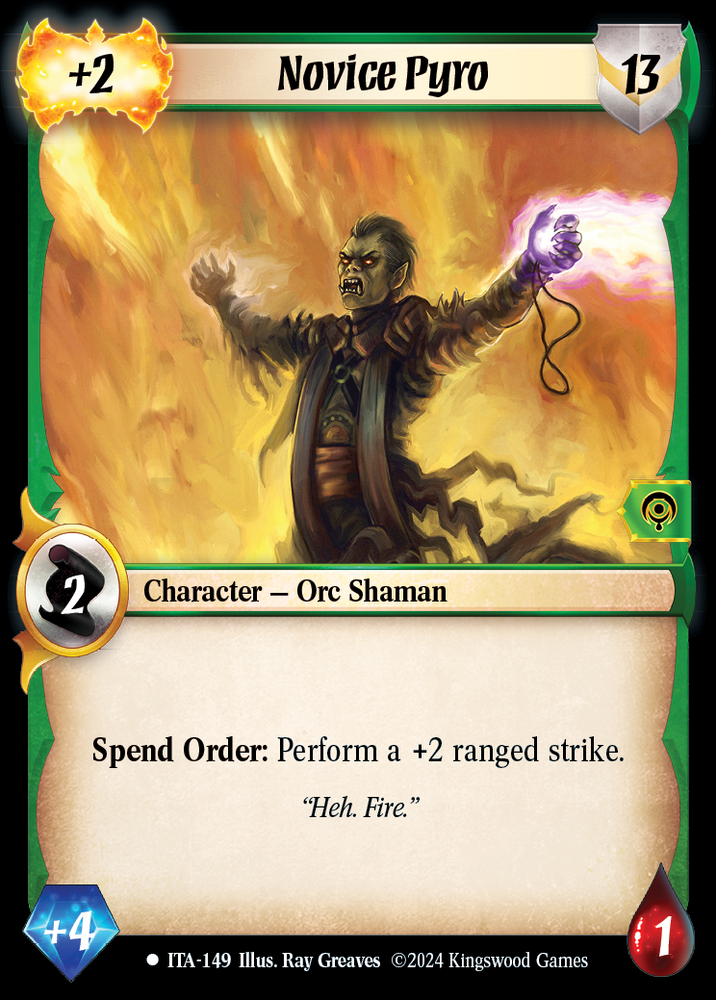 Novice Pyro [Into the Accordlands]