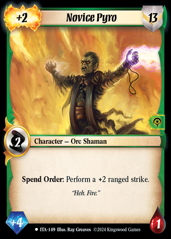 Novice Pyro [Into the Accordlands]