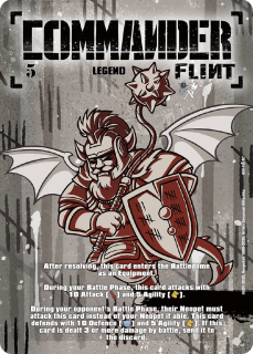 Commander Flint (Alternate Art) [War for the Obelisk]
