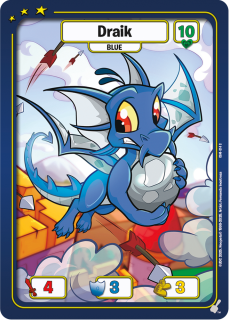 Draik (Blue)[Champions of Meridell]