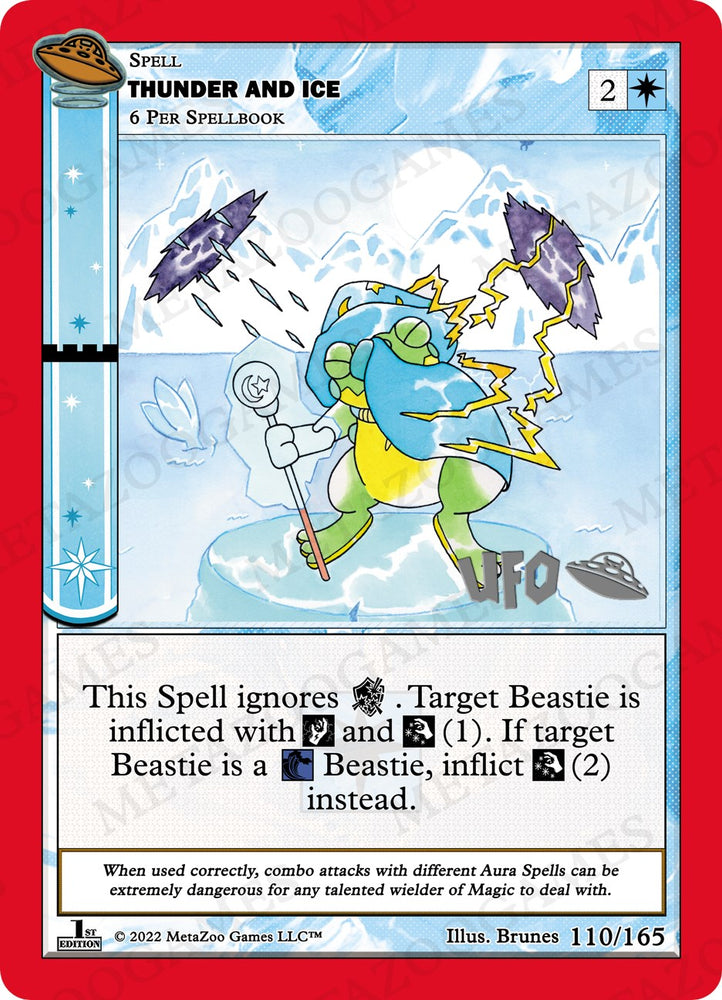 Thunder and Ice [Cryptid Nation: UFO First Edition Spoiler Pack]