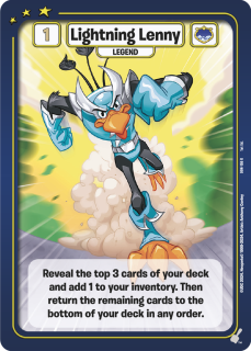 Lightning Lenny [Defenders of Neopia]